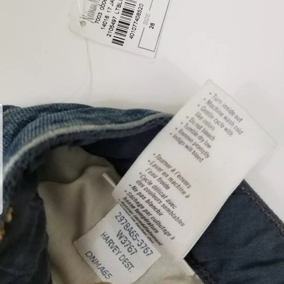 Paige Carter Slim High Rise Harvey Destructed C9 - Picture 4 of 6